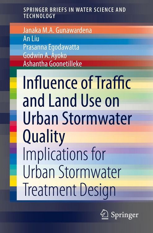 Produktbild: Influence of Traffic and Land Use on Urban Stormwater Quality