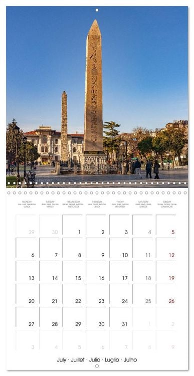 Produktbild: Turkey - Istanbul (Wall Calendar 2026 12 &times; 12 Inch) CALVENDO 12 Month Wall Calendar