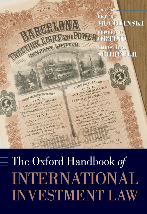 Produktbild: The Oxford Handbook of International Investment Law