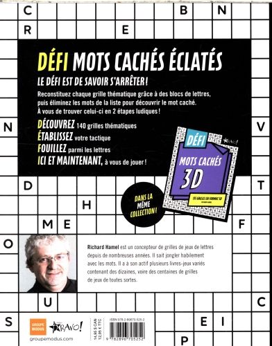 Produktbild: D&eacute;fi : mots cach&eacute;s &eacute;clat&eacute;s : 140 Grilles th&eacute;matiques