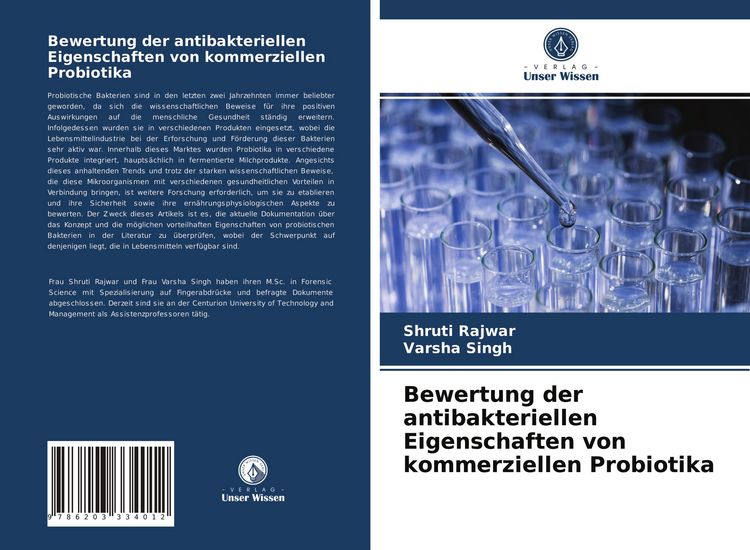 Produktbild: Bewertung der antibakteriellen Eigenschaften von kommerziellen Probiotika