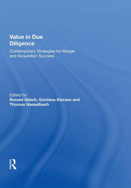 Produktbild: Value in Due Diligence