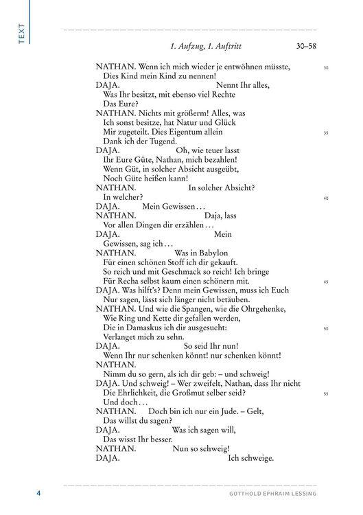 Produktbild: Nathan der Weise von Gotthold Ephraim Lessing (Textausgabe)