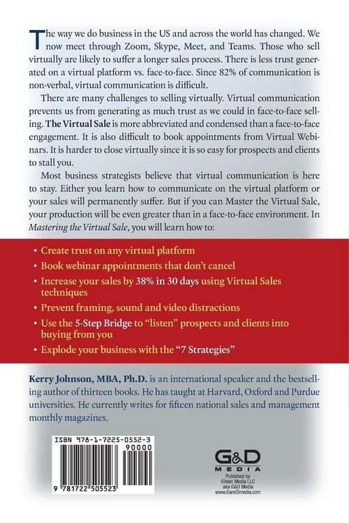 Produktbild: Mastering the Virtual Sale