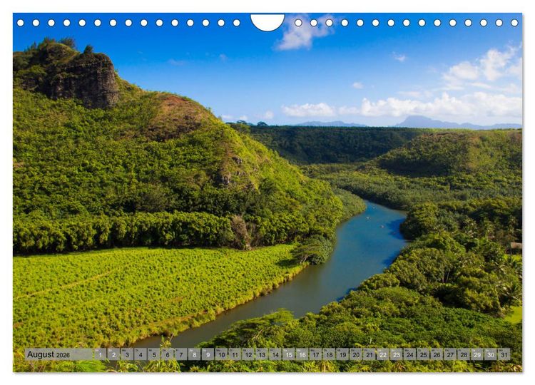 Produktbild: Kauai - Einmal Paradies und zur&uuml;ck (Wandkalender 2026 DIN A4 quer), CALVENDO Monatskalender