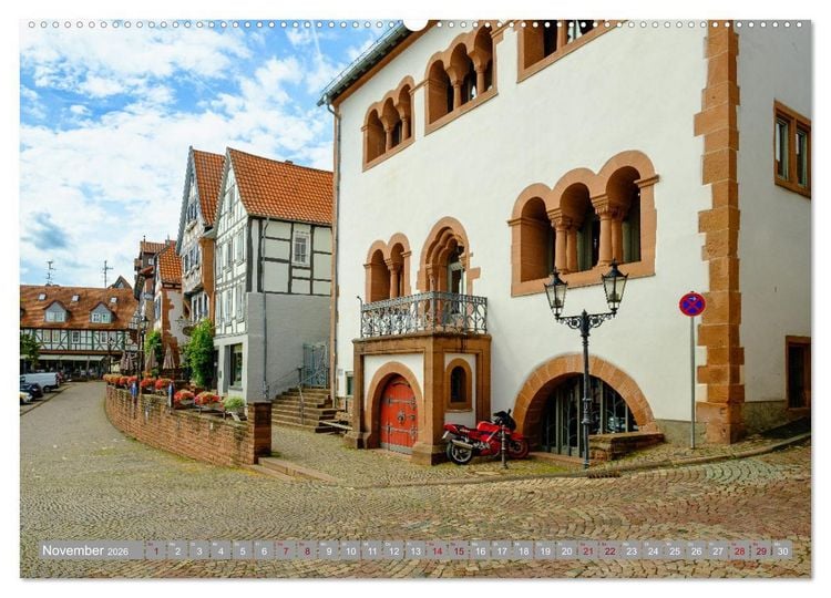 Produktbild: Ein Blick auf Gelnhausen (hochwertiger Premium Wandkalender 2026 DIN A2 quer), Kunstdruck in Hochglanz