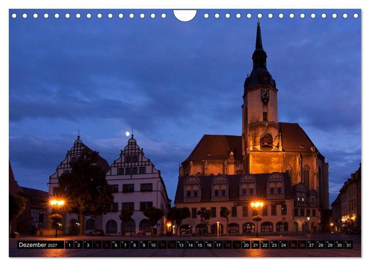 Produktbild: Naumburg - Kleinod an der Saale (Wandkalender 2027 DIN A4 quer), CALVENDO Monatskalender