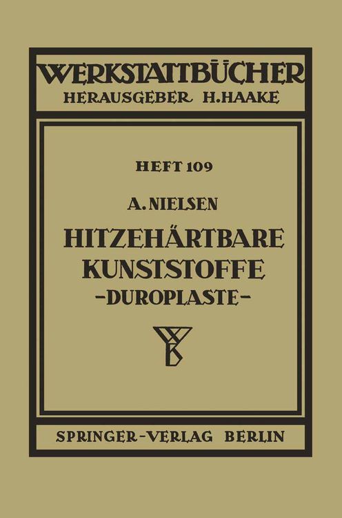 Produktbild: Hitzeh&auml;rtbare Kunststoffe (Duroplaste)