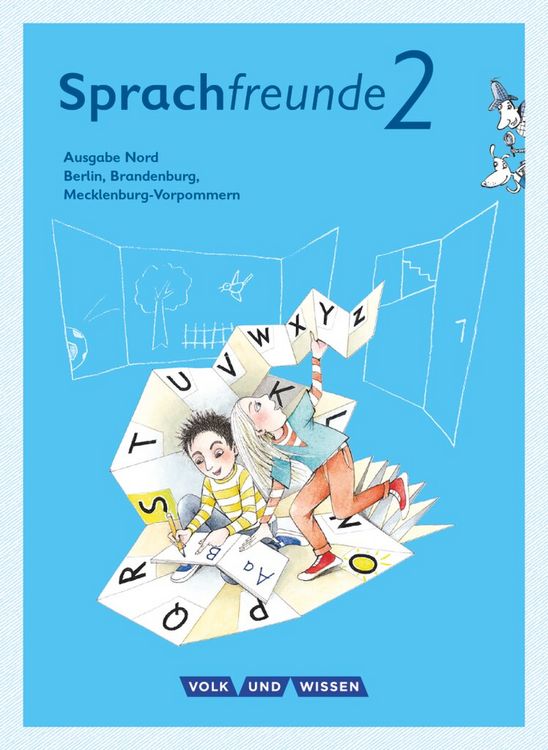 Produktbild: Sprachfreunde 2. Schuljahr - Sprachbuch mit Grammatiktafel und Lernentwicklungsheft. Ausgabe Nord
