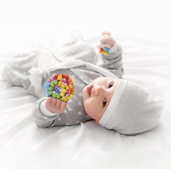Produktbild: GF Elastik Regenbogenball, per St
