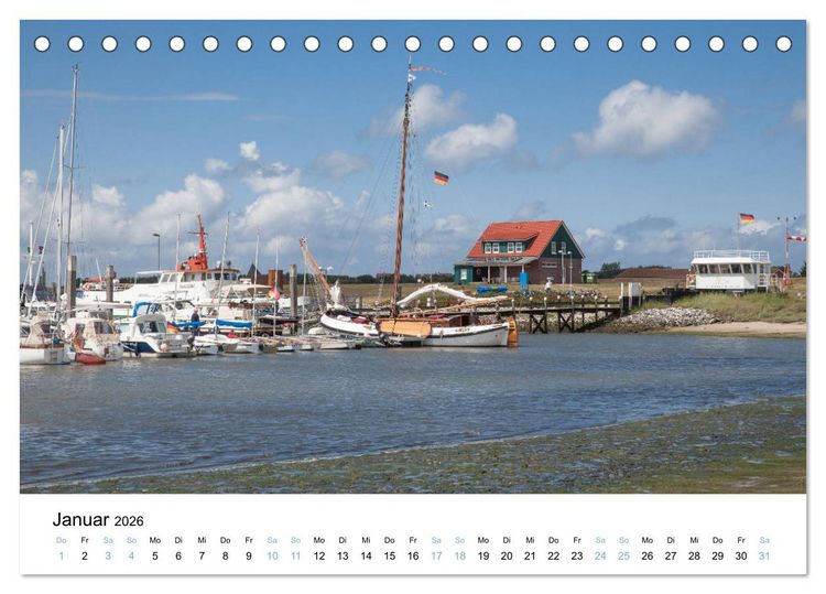 Produktbild: Lieblingsinsel Spiekeroog (Tischkalender 2026 DIN A5 quer), CALVENDO Monatskalender
