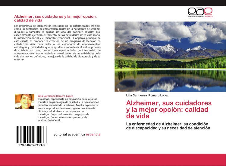 Produktbild: Alzheimer, sus cuidadores y la mejor opci&oacute;n: calidad de vida