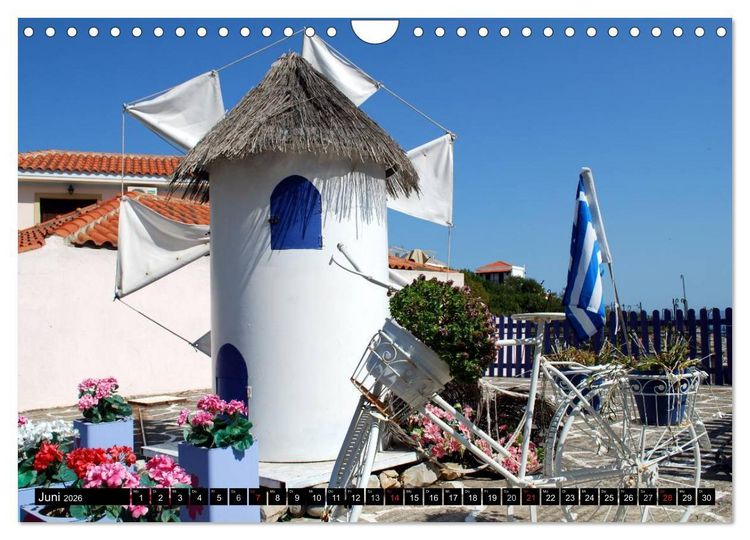 Produktbild: Skiathos Skopelos und Alonissos Griechenland (Wandkalender 2026 DIN A4 quer), CALVENDO Monatskalender