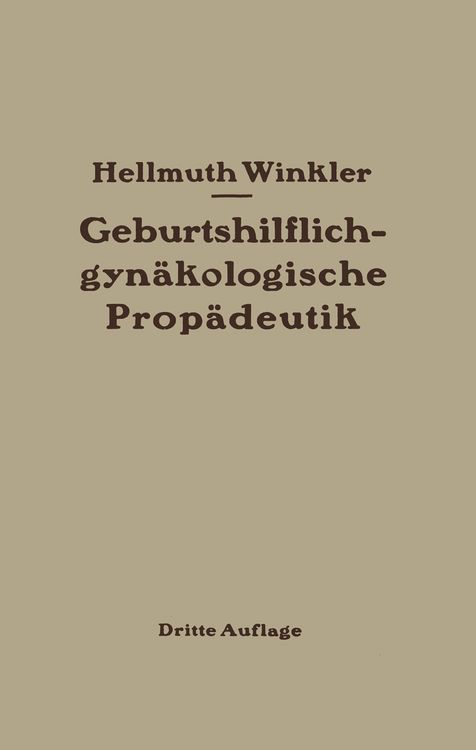 Produktbild: Geburtshilflich-gyn&auml;kologische Prop&auml;deutik