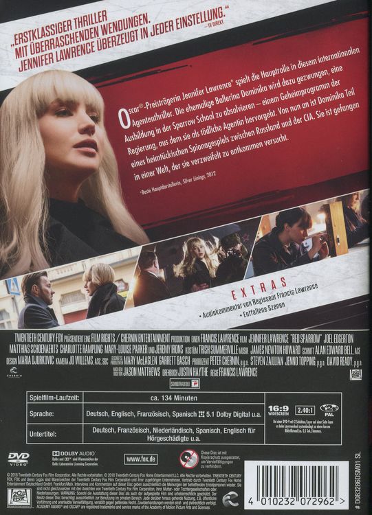 Produktbild: Red Sparrow
