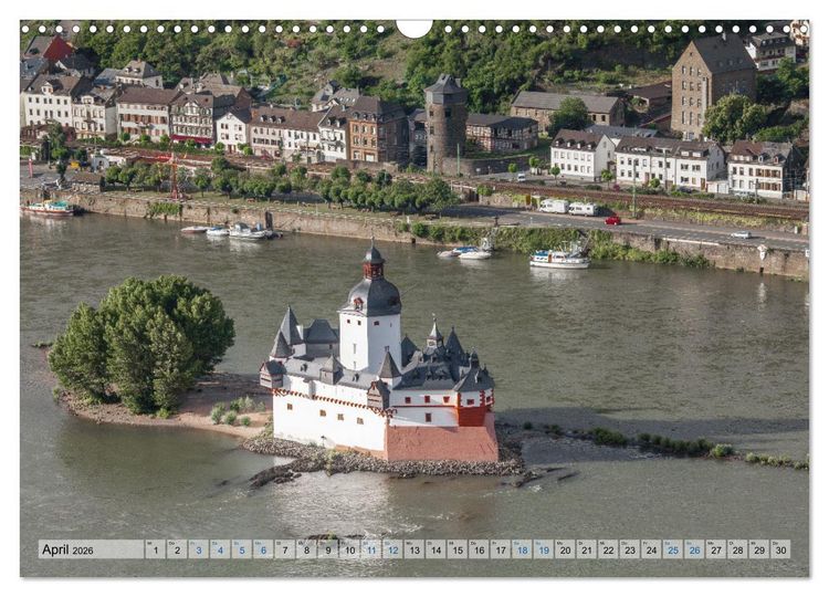 Produktbild: Romantisches Rheintal (Wandkalender 2026 DIN A3 quer), CALVENDO Monatskalender