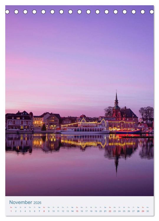 Produktbild: Kappeln und Schlei (Tischkalender 2026 DIN A5 hoch), CALVENDO Monatskalender