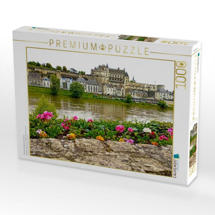 Produktbild: CALVENDO Puzzle Schloss Amboise an der Loire | 1000 Teile Lege-Gr&ouml;&szlig;e 64x48cm Foto-Puzzle f&uuml;r gl&uuml;ckliche Stunden