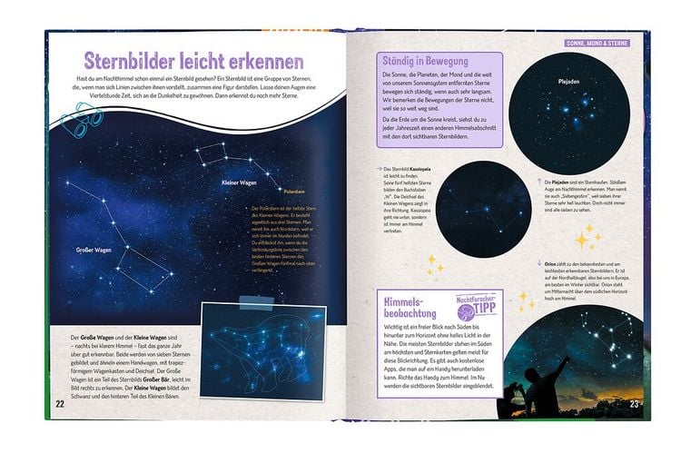 Produktbild: Die Nacht - Sternenhimmel, Tiere & Natur