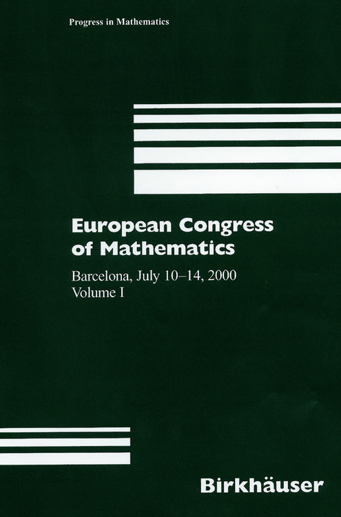 Produktbild: European Congress of Mathematics