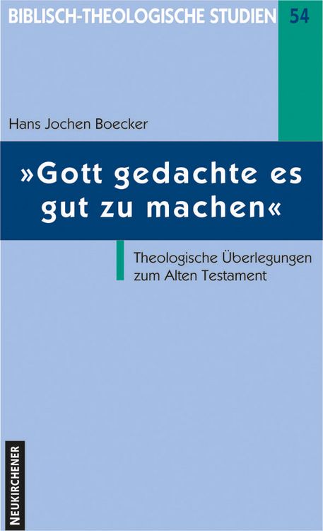Produktbild: Gott gedachte es gut zu machen