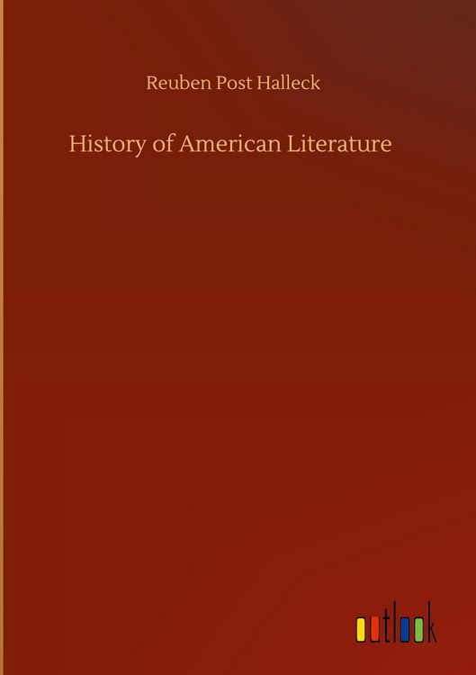 Produktbild: History of American Literature