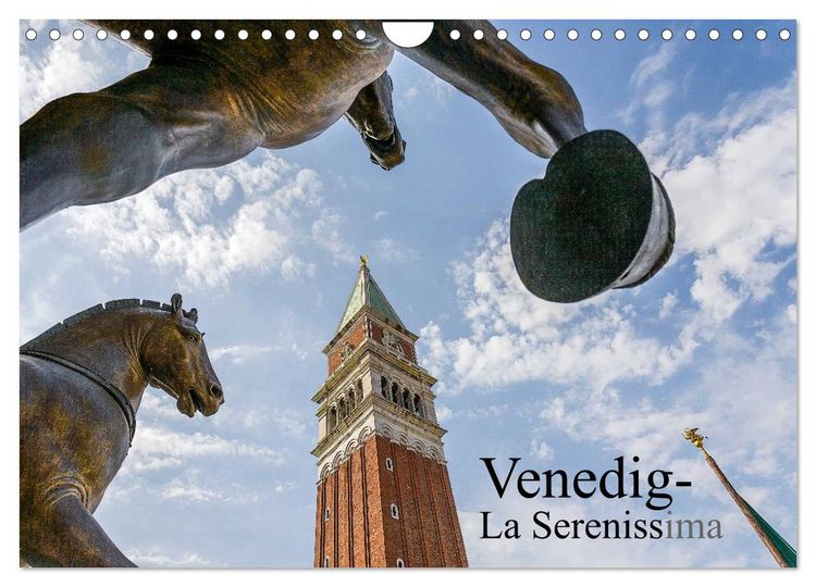 Produktbild: Venedig &ndash; La Serenissima (Wandkalender 2026 DIN A4 quer), CALVENDO Monatskalender