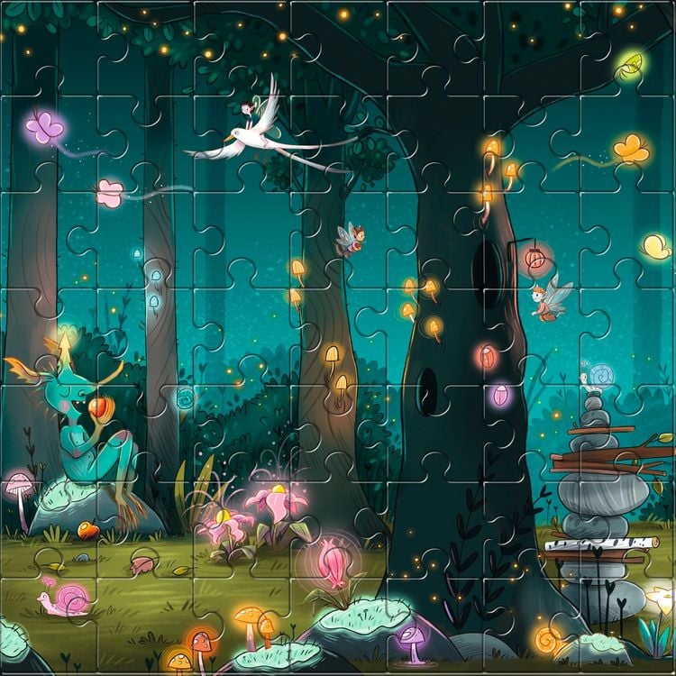 Produktbild: Lichterland. Puzzle
