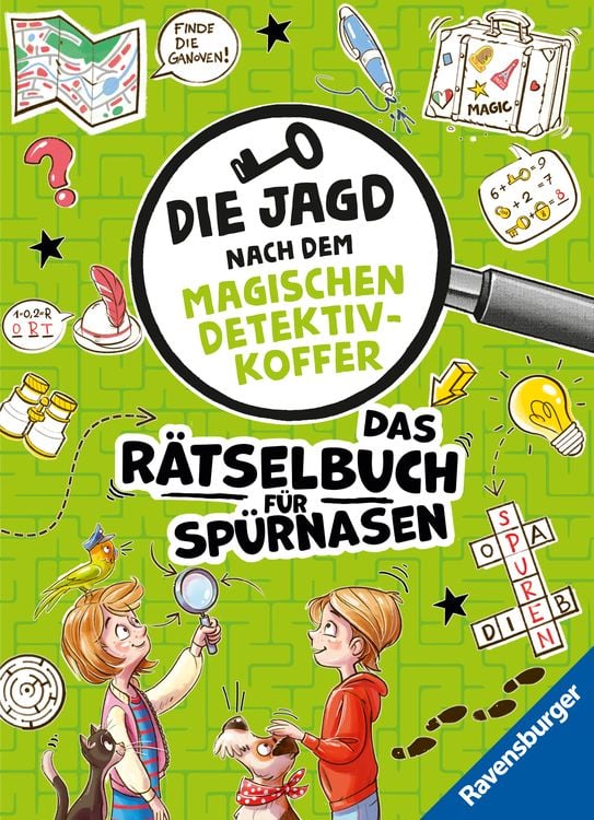 Produktbild: Die Jagd nach dem magischen Detektivkoffer: Das Rätselbuch für Spürnasen