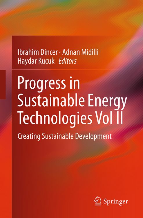 Produktbild: Progress in Sustainable Energy Technologies Vol II