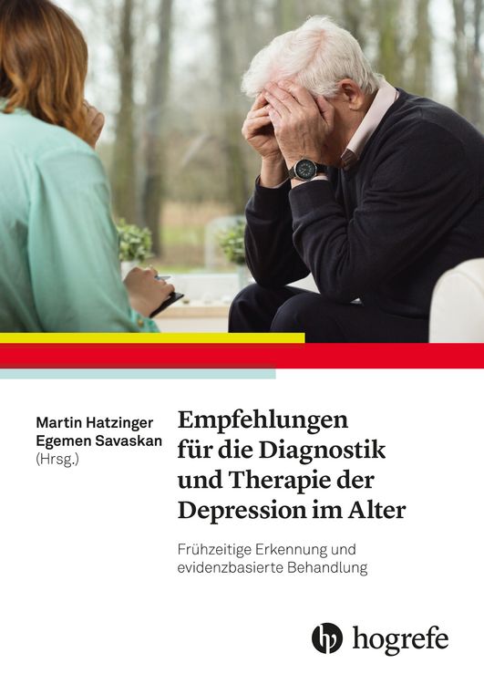 Produktbild: Empfehlungen f&uuml;r die Diagnostik und Therapie der Depression im Alter