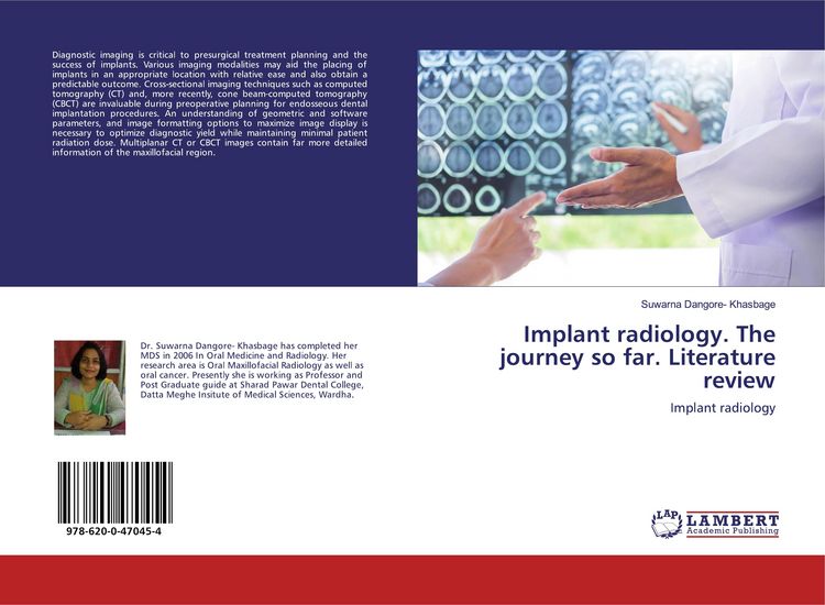 Produktbild: Implant radiology. The journey so far. Literature review
