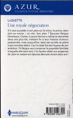 Produktbild: Une royale n&eacute;gociation