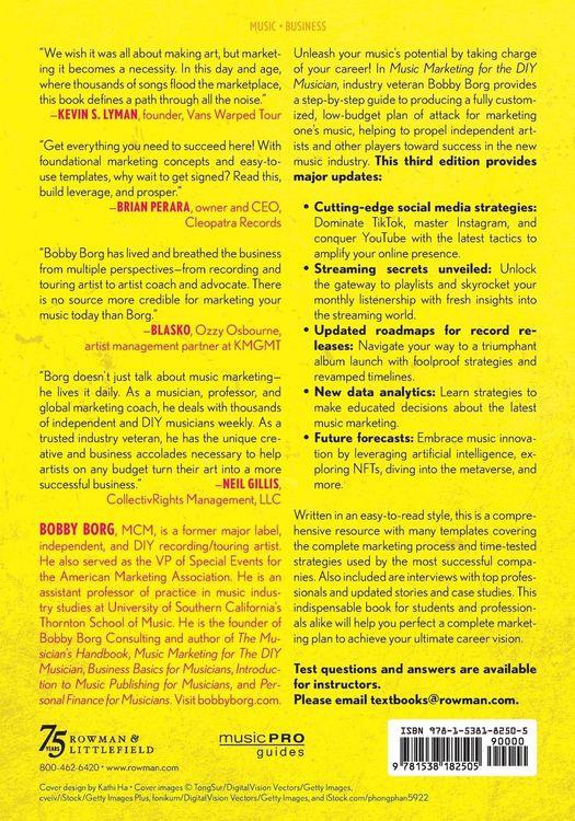 Produktbild: Music Marketing for the DIY Musician