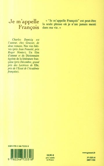 Produktbild: Je m'appelle Fran&ccedil;ois