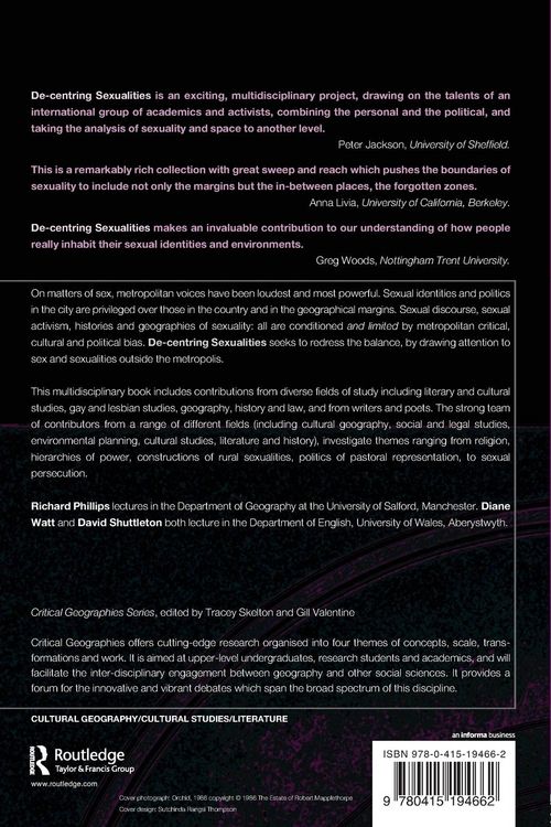 Produktbild: De-Centering Sexualities