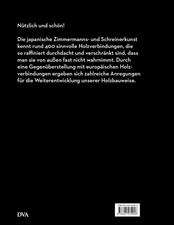 Produktbild: Holzverbindungen