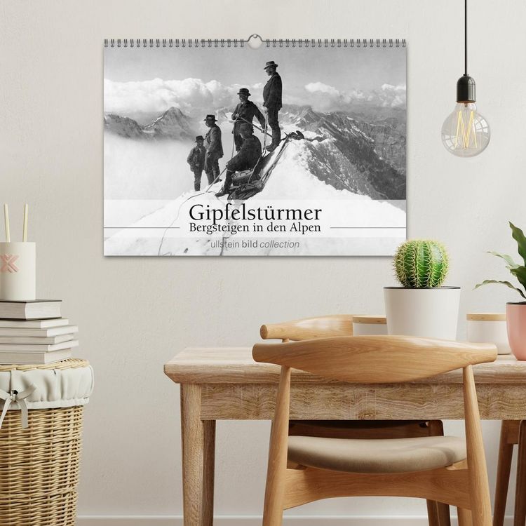 Produktbild: Gipfelst&uuml;rmer - Bergsteigen in den Alpen (Wandkalender 2026 DIN A3 quer), CALVENDO Monatskalender