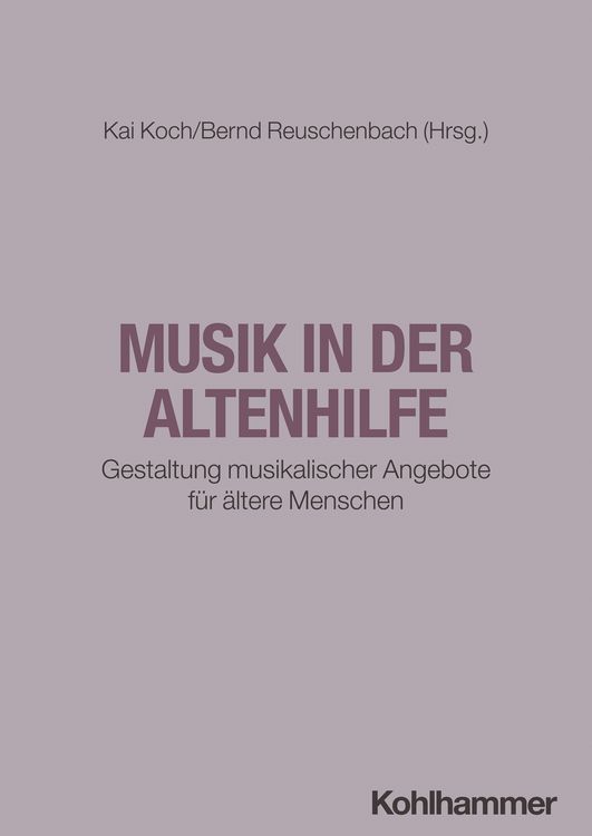 Produktbild: Musik in der Altenhilfe
