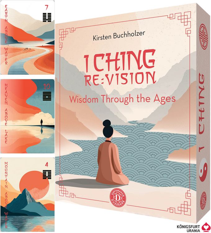 Produktbild: I Ching RE:VISION - Wisdom through the ages - 64 color cards, 192-page color booklet