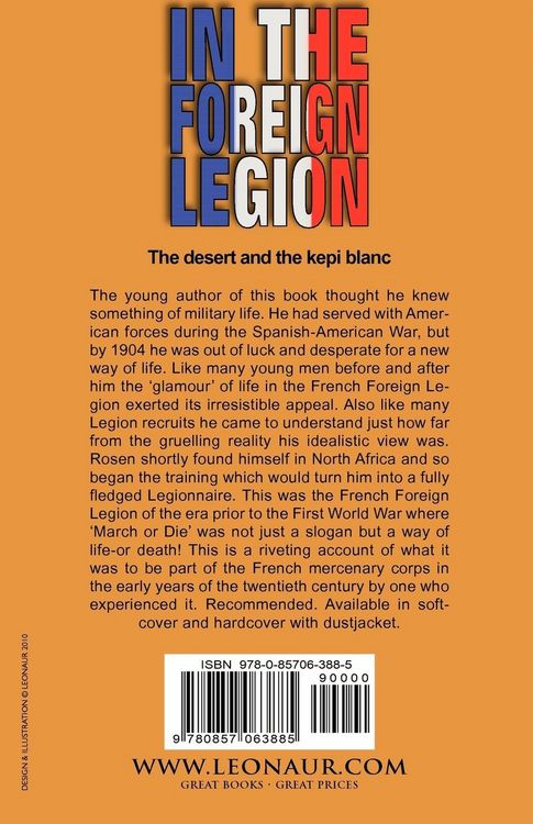 Produktbild: In the Foreign Legion