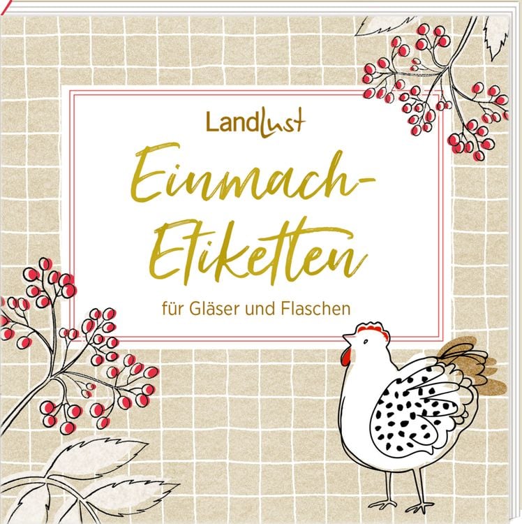 Produktbild: Etikettenbüchlein: Einmach-Etiketten - LandLust