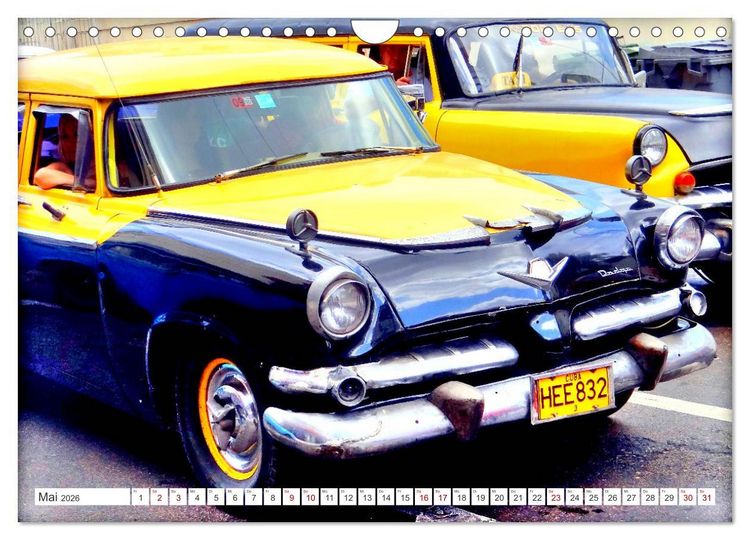 Produktbild: DODGE '55 (Wandkalender 2026 DIN A4 quer), CALVENDO Monatskalender