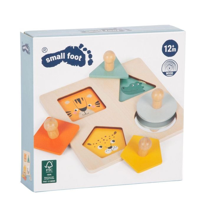 Produktbild: Montessori Setzpuzzle Formen und Motive