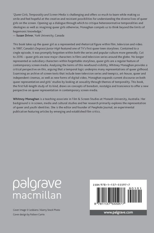 Produktbild: Queer Girls, Temporality and Screen Media