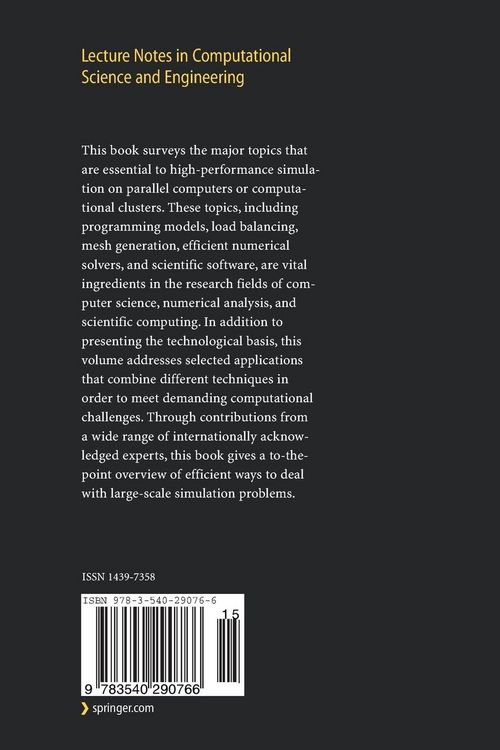 Produktbild: Numerical Solution of Partial Differential Equations on Parallel Computers