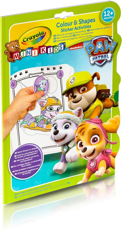 Produktbild: Crayola - Paw Patrol Coloring Book/Stickers