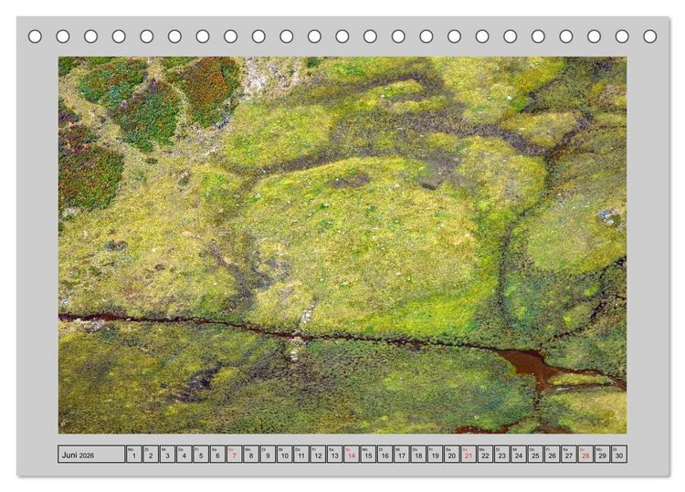 Produktbild: Farbenspiel - Kunstwerke in der Natur 2026 (Tischkalender 2026 DIN A5 quer), CALVENDO Monatskalender