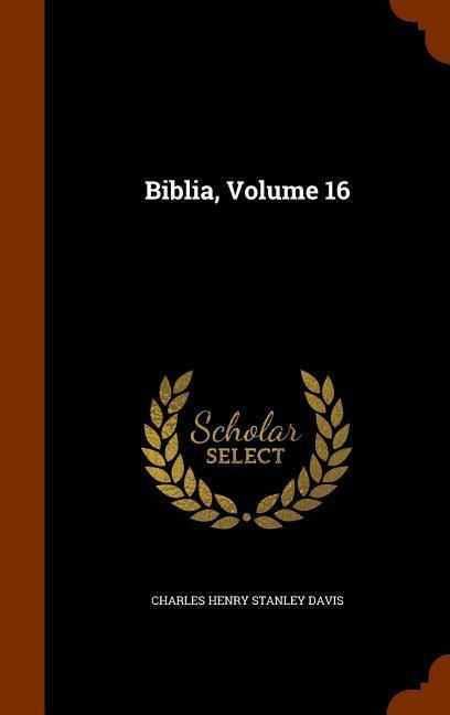 Produktbild: Biblia, Volume 16