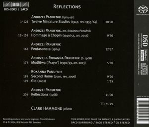 Produktbild: Reflections-Werke f&uuml;r Klavier solo
